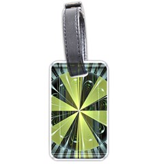 Fractal Ball Luggage Tags (one Side)  by Simbadda