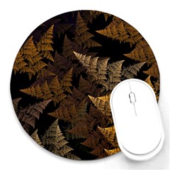 Fractal Fern Round Mousepads