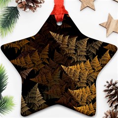 Fractal Fern Ornament (Star)