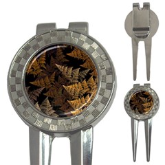 Fractal Fern 3-in-1 Golf Divots