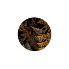 Fractal Fern Golf Ball Marker