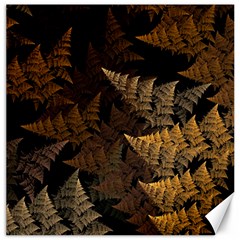 Fractal Fern Canvas 12  X 12   by Simbadda