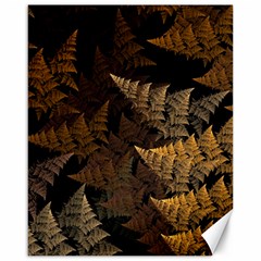 Fractal Fern Canvas 16  X 20   by Simbadda