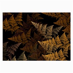 Fractal Fern Large Glasses Cloth (2-side) by Simbadda