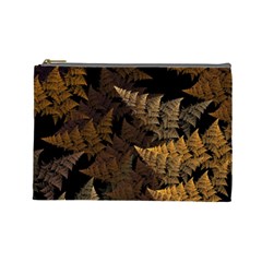 Fractal Fern Cosmetic Bag (Large) 