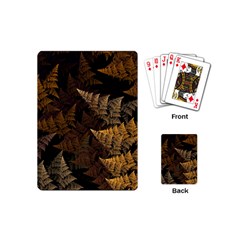 Fractal Fern Playing Cards (mini)  by Simbadda