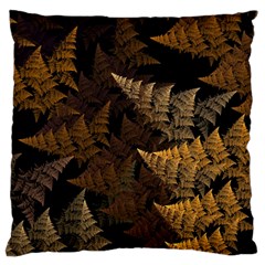 Fractal Fern Large Cushion Case (One Side)