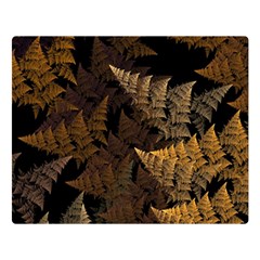 Fractal Fern Double Sided Flano Blanket (Large) 