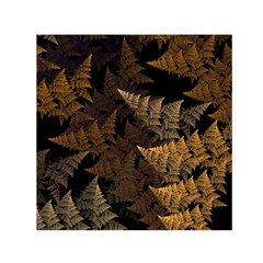 Fractal Fern Small Satin Scarf (Square)