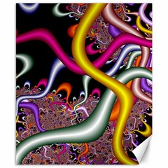 Fractal Roots Canvas 8  X 10  by Simbadda