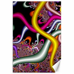 Fractal Roots Canvas 20  X 30   by Simbadda