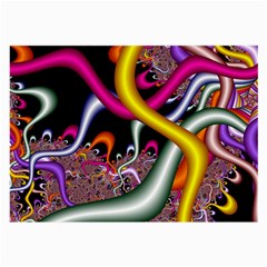 Fractal Roots Large Glasses Cloth by Simbadda