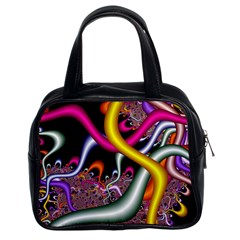 Fractal Roots Classic Handbags (2 Sides) by Simbadda