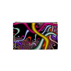 Fractal Roots Cosmetic Bag (small)  by Simbadda