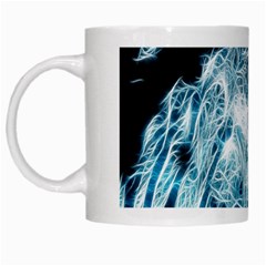 Fractal Forest White Mugs by Simbadda