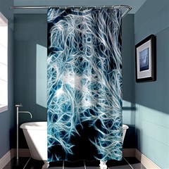 Fractal Forest Shower Curtain 36  X 72  (stall)  by Simbadda