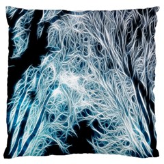 Fractal Forest Standard Flano Cushion Case (one Side) by Simbadda