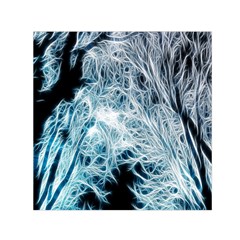 Fractal Forest Small Satin Scarf (square) by Simbadda