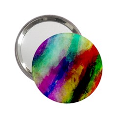 Abstract Colorful Paint Splats 2 25  Handbag Mirrors by Simbadda