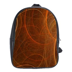 Fractal Color Lines School Bags (xl)  by Simbadda