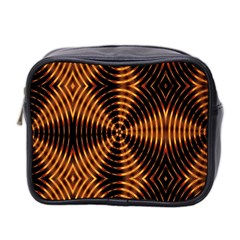 Fractal Patterns Mini Toiletries Bag 2-side by Simbadda