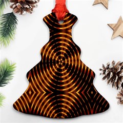 Fractal Patterns Ornament (christmas Tree)  by Simbadda