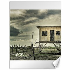 Traditional Cane House At Guayas District Ecuador Canvas 36  X 48   by dflcprints