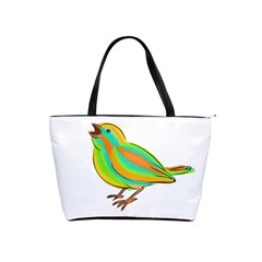 Bird Shoulder Handbags by Valentinaart