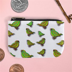 Birds Mini Coin Purses by Valentinaart