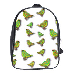 Birds School Bags(large)  by Valentinaart