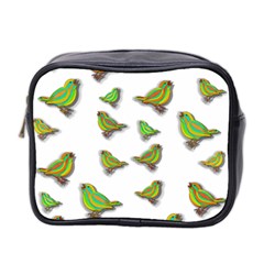 Birds Mini Toiletries Bag 2-side by Valentinaart