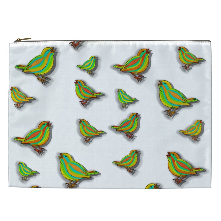 Birds Cosmetic Bag (XXL) 