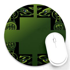 Celtic Corners Round Mousepads by Simbadda