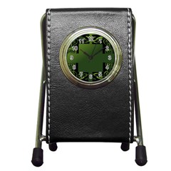 Celtic Corners Pen Holder Desk Clocks by Simbadda