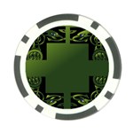 Celtic Corners Poker Chip Card Guard Front