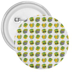 St Patrick s Day Background Symbols 3  Buttons by Simbadda