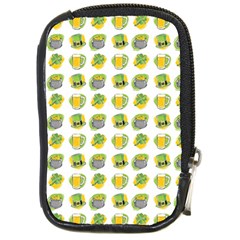 St Patrick s Day Background Symbols Compact Camera Cases by Simbadda