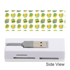 St Patrick s Day Background Symbols Memory Card Reader (stick)  by Simbadda