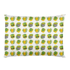 St Patrick s Day Background Symbols Pillow Case (two Sides) by Simbadda