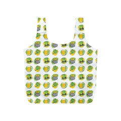 St Patrick s Day Background Symbols Full Print Recycle Bags (s)  by Simbadda