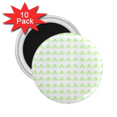 Shamrock Irish St Patrick S Day 2 25  Magnets (10 Pack)  by Simbadda