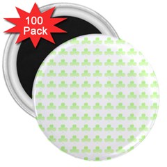 Shamrock Irish St Patrick S Day 3  Magnets (100 pack)