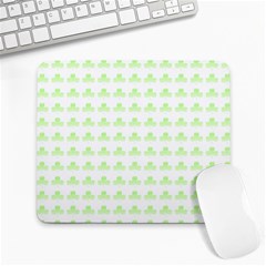 Shamrock Irish St Patrick S Day Large Mousepads by Simbadda