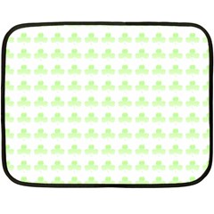 Shamrock Irish St Patrick S Day Fleece Blanket (mini) by Simbadda