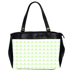 Shamrock Irish St Patrick S Day Office Handbags (2 Sides)  by Simbadda