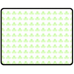 Shamrock Irish St Patrick S Day Fleece Blanket (medium)  by Simbadda