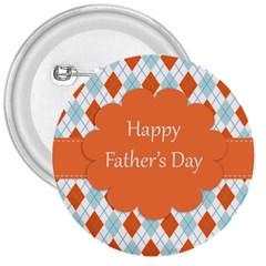 Happy Father Day  3  Buttons by Simbadda