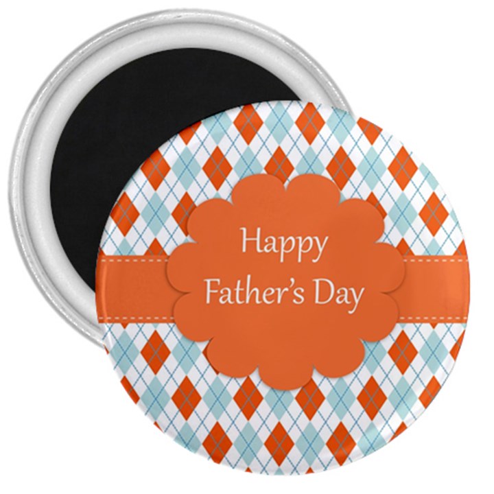 happy Father Day  3  Magnets