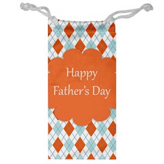 Happy Father Day  Jewelry Bag by Simbadda