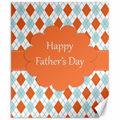 Happy Father Day  Canvas 20  X 24   by Simbadda